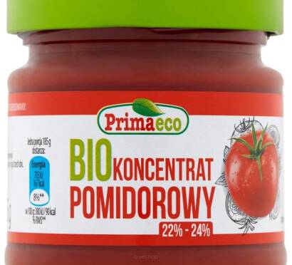 Koncentraty pomidorowe