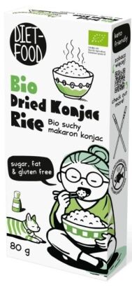 Makaron KONJAC Shiritaki ryż suchy 80 g