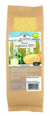 Kasza jaglana BIO bezglutenowa 500 g - Pięć Przemian