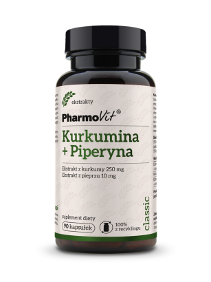 Kurkumina + piperyna 90 kaps | Classic Pharmovit