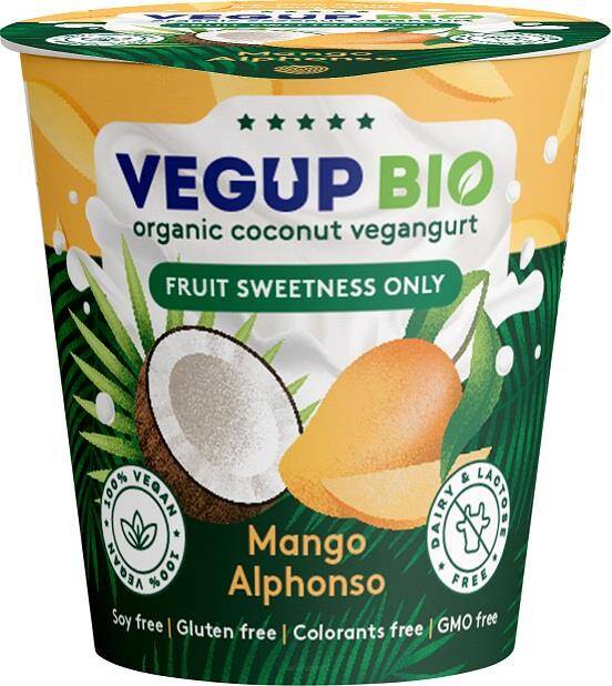 DESER KOKOSOWY MANGO BEZGLUTENOWY BIO 140 g - VEGUP BIO