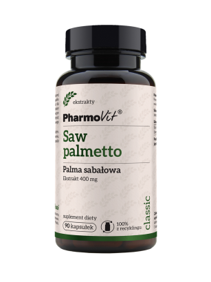 Saw palmetto Palma sabałowa 400 mg 90 kaps | Classic Pharmovit