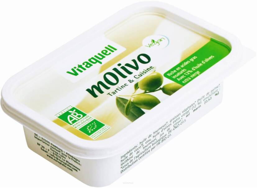 MARGARYNA Z OLIWĄ Z OLIWEK BIO 250 g - VITAQUELL