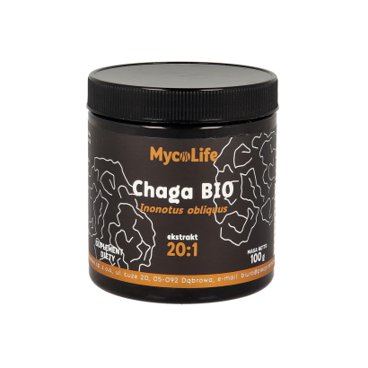 Chaga BIO 100 g - MycoLife