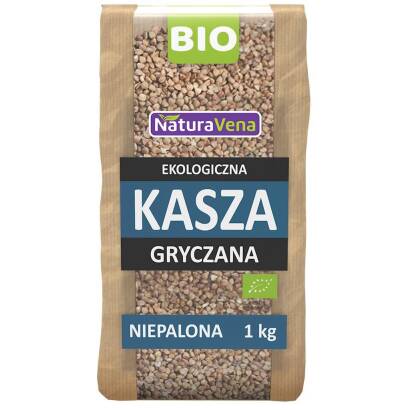 KASZA GRYCZANA NIEPALONA BIO 1 kg - NATURAVENA