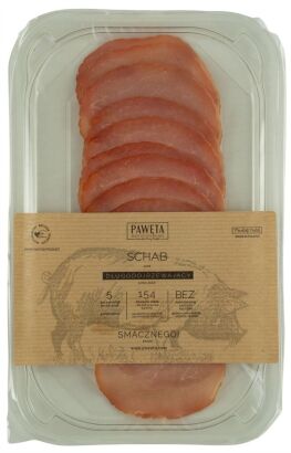 SCHAB WIEPRZOWY DOJRZEWAJĄCY PLASTRY BEZGLUTENOWY 65 g - PAWĘTA