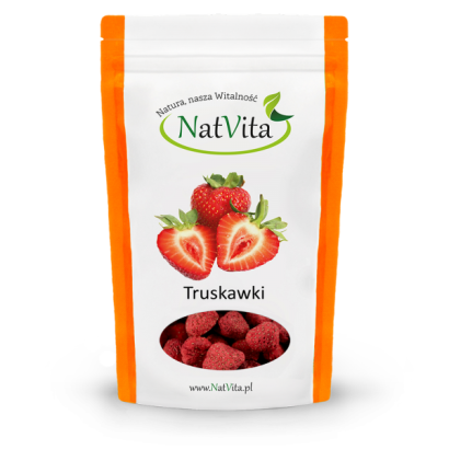 Truskawki liofilizowane 30g - NatVita