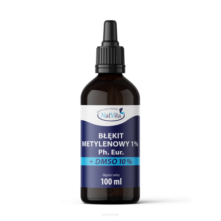 Błękit Metylowy 1% + DMSO 10% 100ml - NatVita
