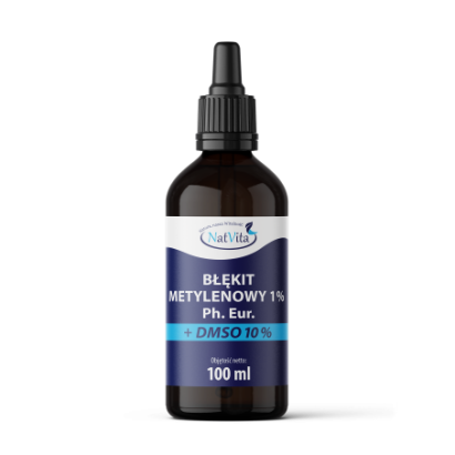 Błękit Metylowy 1% + DMSO 10% 100ml - NatVita
