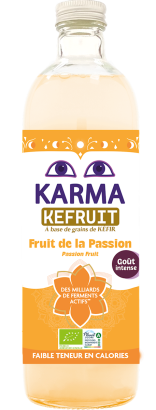 NAPÓJ PROBIOTYCZNY KEFRUIT MARAKUJA FAIR FOR LIFE BIO 750 ml - KARMA