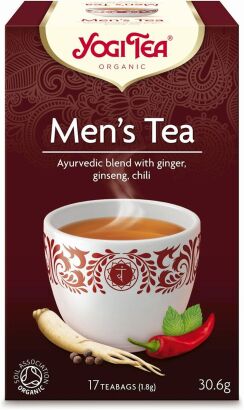 HERBATKA DLA MĘŻCZYZN (MEN'S TEA) BIO (17 x 1,8 g) 30,6 g - YOGI