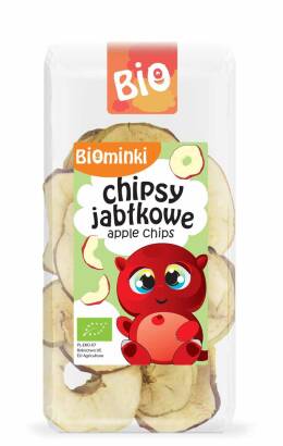 CHIPSY JABŁKOWE BIO 30 g - BIOMINKI