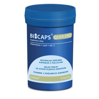 Bicaps Kwercetyna + Cynk + Wit. C 60 kaps. - Formeds