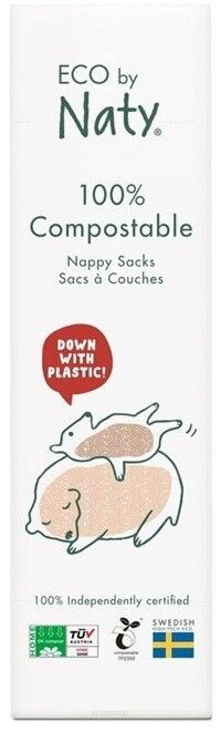 Ekologiczne worki na pieluchy , 50 szt