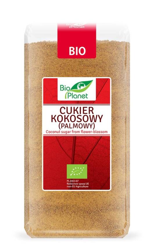 CUKIER KOKOSOWY (PALMOWY) BIO 300 g - BIO PLANET