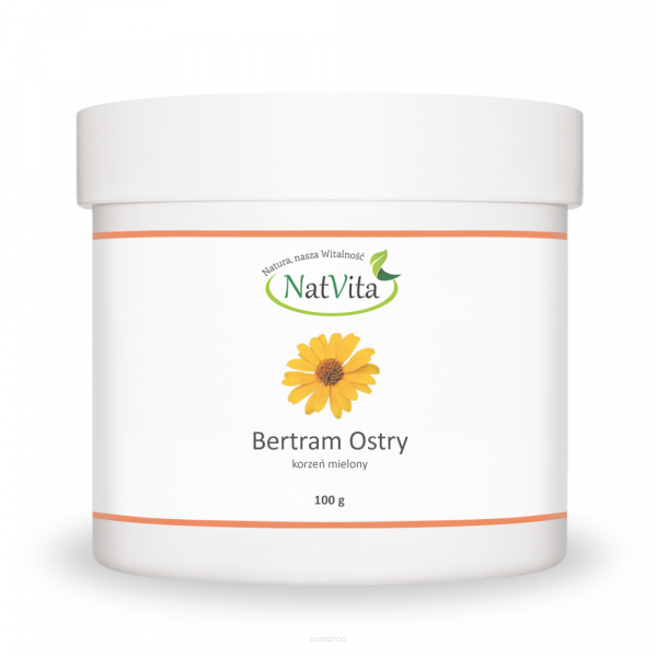 Bertram korzeń mielony 50 g NatVita