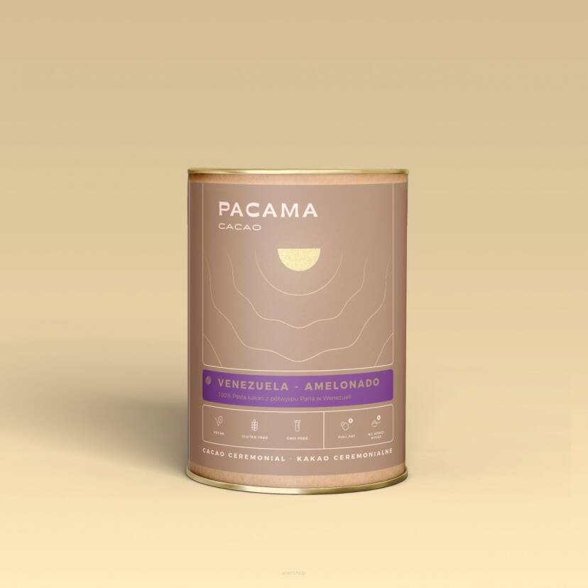 Kakao Venezuela - Amelonado - 100% Kakao, kakao ceremonialne, 100% pasta kakao, prawdziwe kakao - Pacama coffee