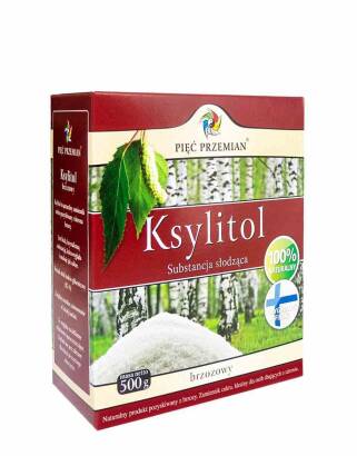 Ksylitol 500 g - Pięć Przemian