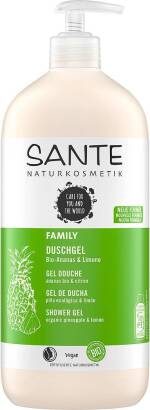 ŻEL POD PRYSZNIC ANANAS I CYTRYNA ECO 500 ml - SANTE