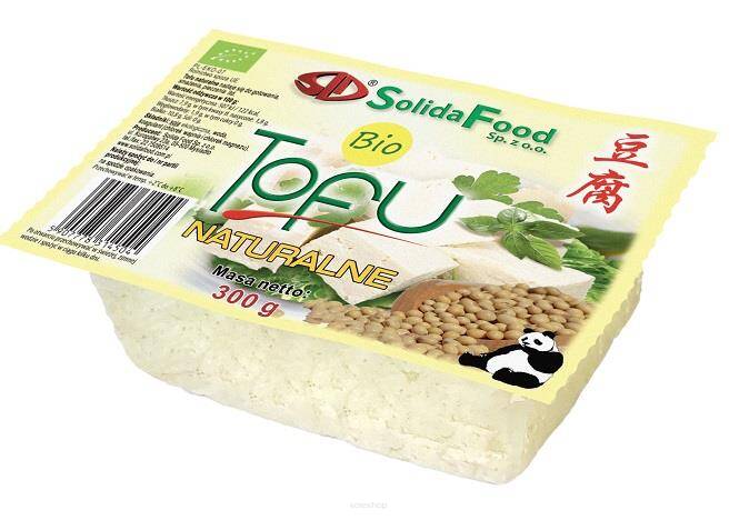 TOFU NATURALNE BIO 300 g - SOLIDA FOOD