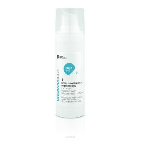 SILOR+B+HA Krem nawilżajaco - regenerujący na noc z krzemem monojonowym i kwasem hialuronowym 30 ml - INVEX REMEDIES