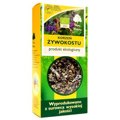 ŻYWOKOST KORZEŃ BIO 100 g - DARY NATURY