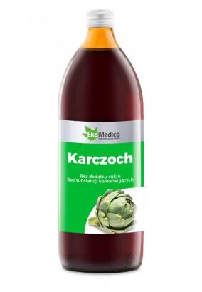 Karczoch, sok z karczocha 99,8% 1000 ml - EkaMedica