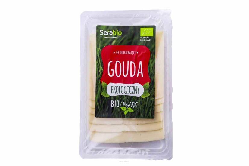 Ser dojrzewający Gouda w plastrach BIO 125 g