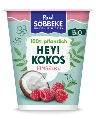 DESER KOKOSOWY MALINOWY BIO 330 g - SOBBEKE