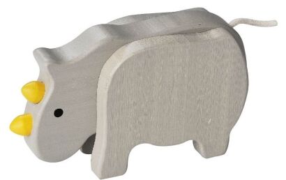 Bambusowy nosorożec od 24m-ca (14x4x8cm)