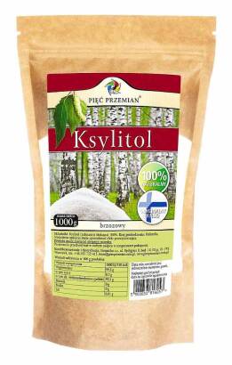 Ksylitol 1000 g - Pięć Przemian