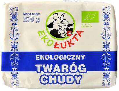 TWARÓG CHUDY BIO 200 g - EKO ŁUKTA