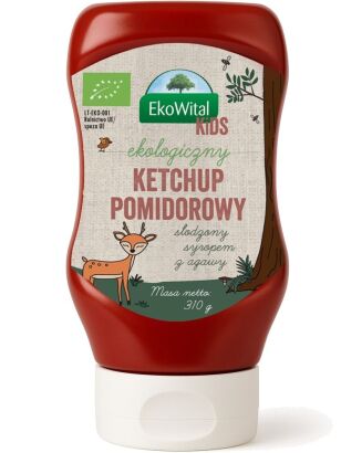 Ketchup dla dzieci BIO 310 g