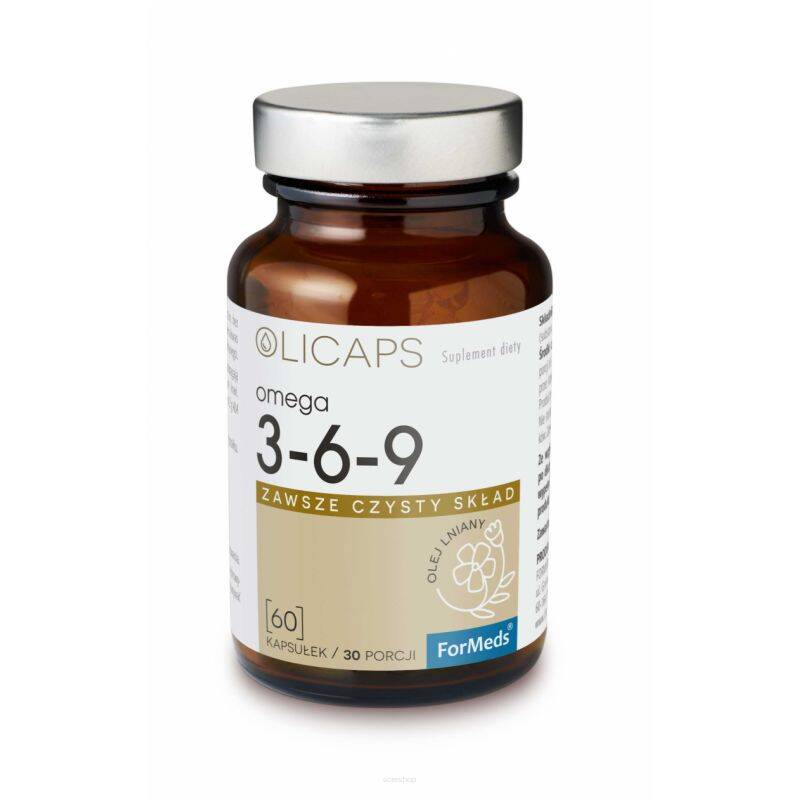 OLICAPS OMEGA 3-6-9 60 kaps. - ForMeds