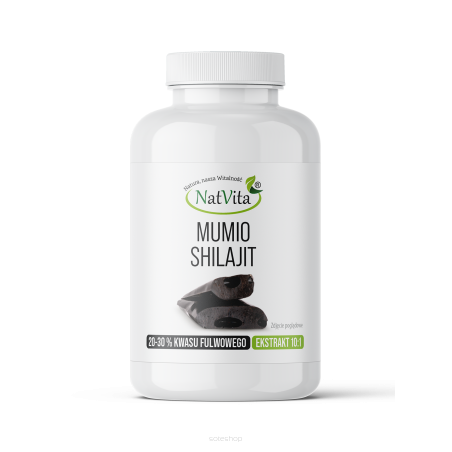 Mumio Shilajit 10g ekstrakt 20-30% kwasu fluwonowego - NatVita
