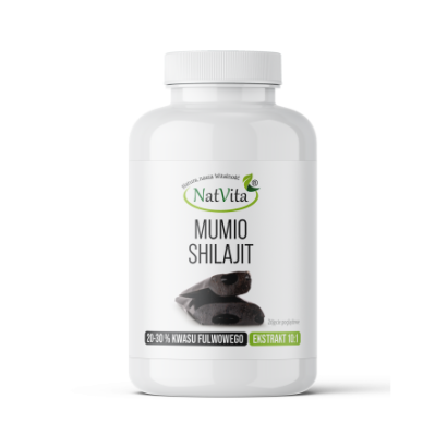 Mumio Shilajit 10g ekstrakt 20-30% kwasu fluwonowego - NatVita