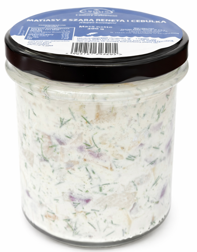 MATIAS MSC Z JABŁKIEM I CEBULĄ 300 g - SMOLIN FISH (NA ZAMÓWIENIE)