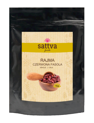 FASOLKA CZERWONA RAJMA 1 kg - SATTVA (FOODS)
