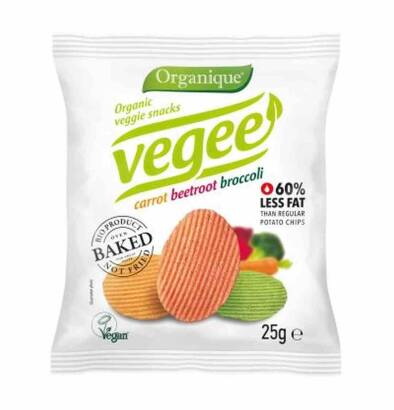 Chipsy warzywne BEZGL. BIO 25 g Vegee