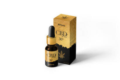 Olejek z konopi - CBD RAW 30% 10ml - BeHemp