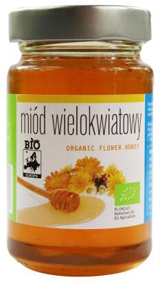 MIÓD NEKTAROWY WIELOKWIATOWY BIO 300 g - BIO PLANET