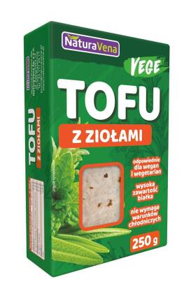 TOFU KOSTKA ZIOŁOWE 250 g - NATURAVENA