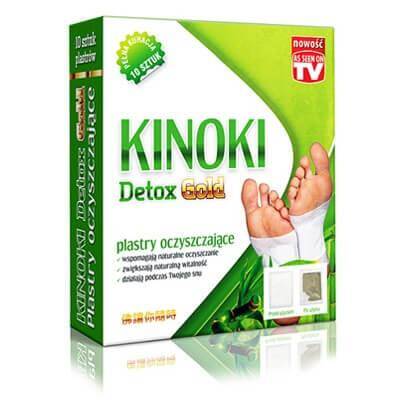 Plastry Oczyszczające KINOKI Detox Gold (10 szt.) Aura Herbals