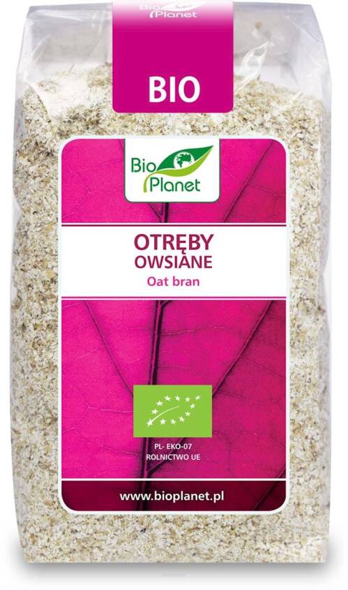 OTRĘBY OWSIANE BIO 300 g - BIO PLANET