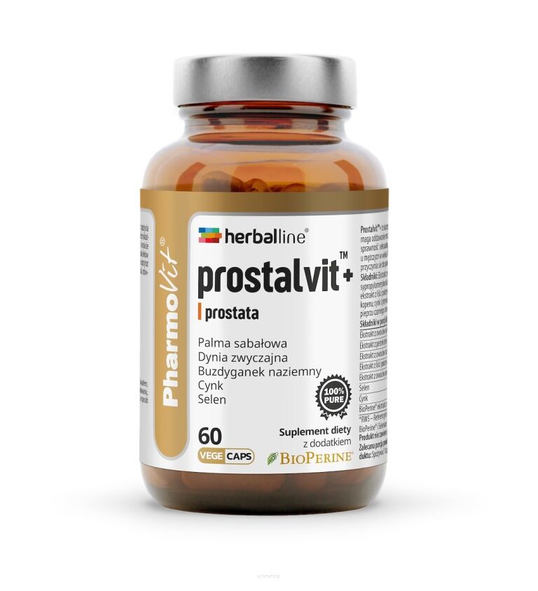 Prostalvit+ 60 kaps | Herballine™ Pharmovit