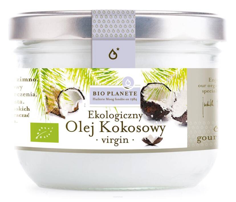 OLEJ KOKOSOWY VIRGIN BIO 400 ml - BIO PLANETE