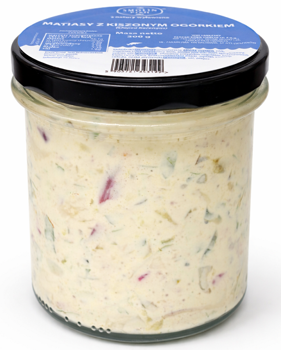 MATIAS MSC Z OGÓRKIEM KISZONYM 300 g - SMOLIN FISH (NA ZAMÓWIENIE)
