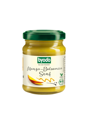 SOS MUSZTARDOWO - BALSAMICZNY Z MANGO BEZGLUTENOWY BIO 125 ml - BYODO