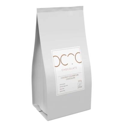 CZEKOLADA KUWERTURA KOKOSOWA WEGAŃSKA BEZGLUTENOWA BIO 1 kg - HORECA (COCOA)