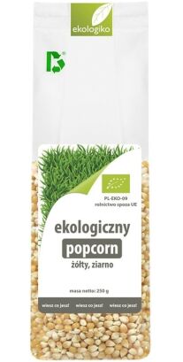 Popcorn (ziarno kukurydzy żółtej) BIO 250 g